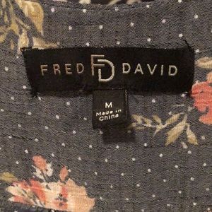 Fred David Tops - Floral Shirt 💕 Fred David Tops - Floral Shirt 💕